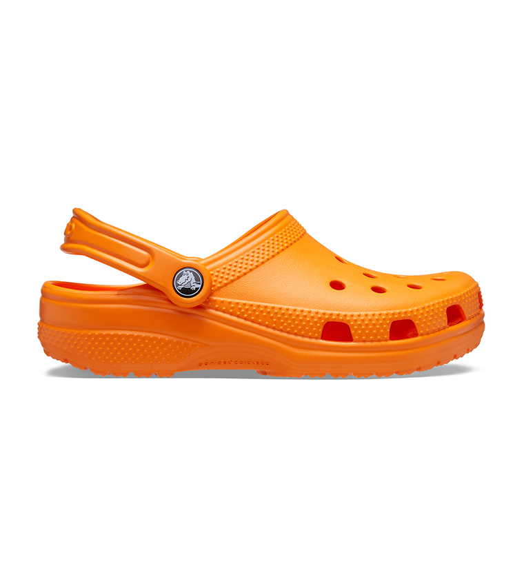 Womens orange hot sale crocs