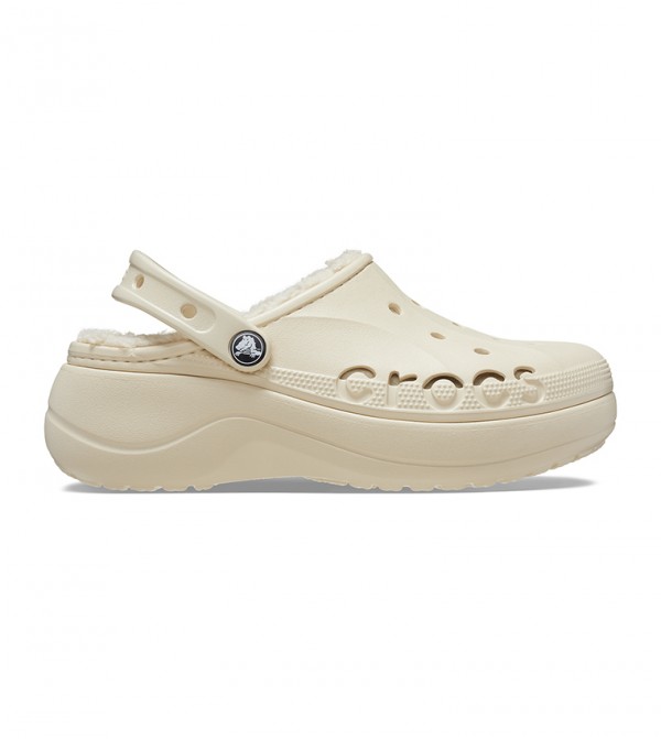 Crocs with chains white hot sale