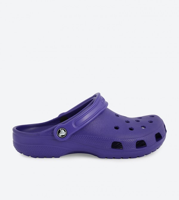 Comfortable Classic Clogs - Purple