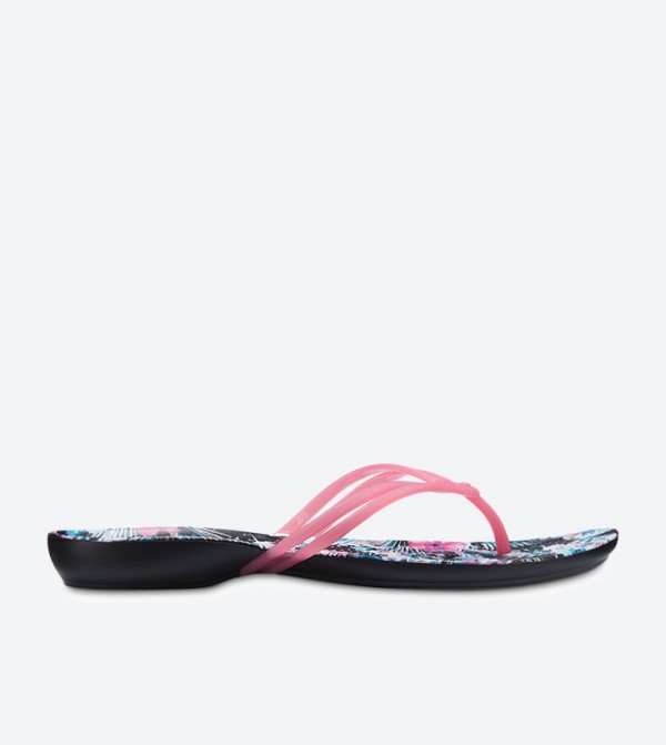 Isabella Graphic Flip Flops - Paradise Pink 204196-6NT