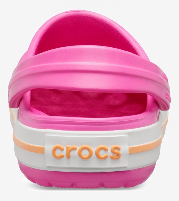 Crocs Crocband Clog Kids 28/29 EU Rose Electric Pink/Cantaloupe 6qz Sabots Mixte Enfant