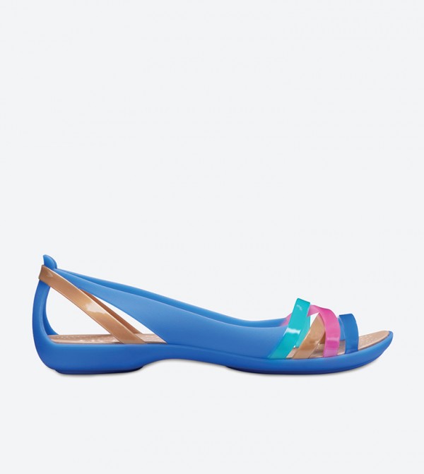 Isabella Huarache Sandals - Blue