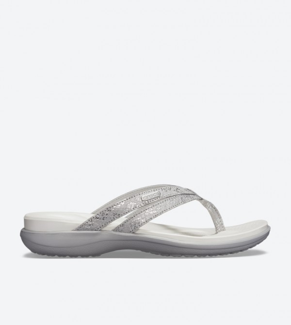 Capri Strappy Round Toe Flip Flops