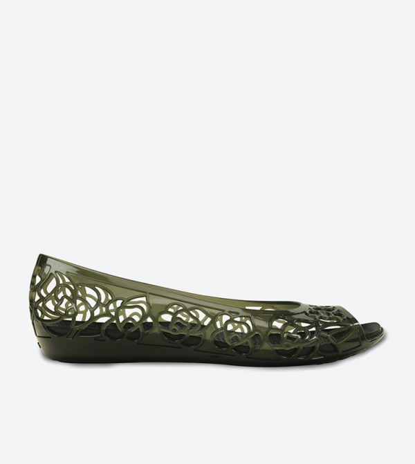 Women's Crocs Isabella Jelly Flat