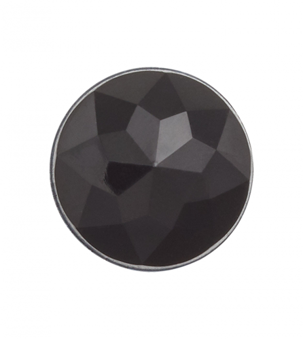Sparkly Black Circle