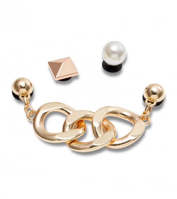 مجموعة من 3 جيبيتز  بشكل الفتاة الذهبية 