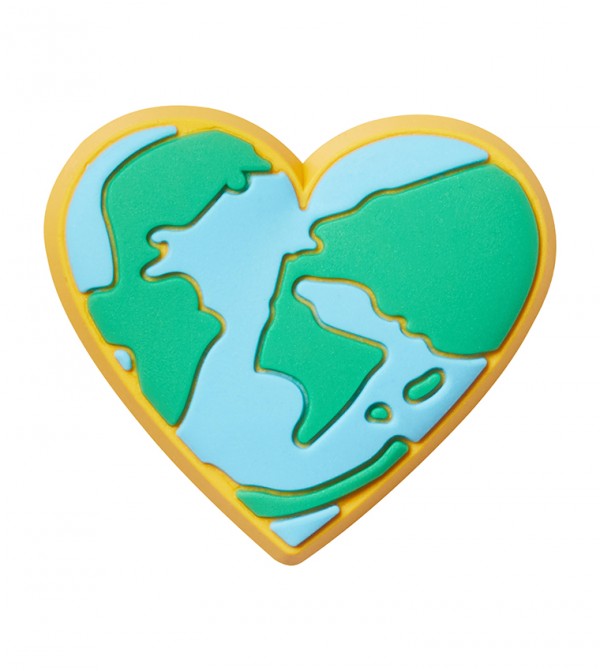 Earth Heart Jibbitz
