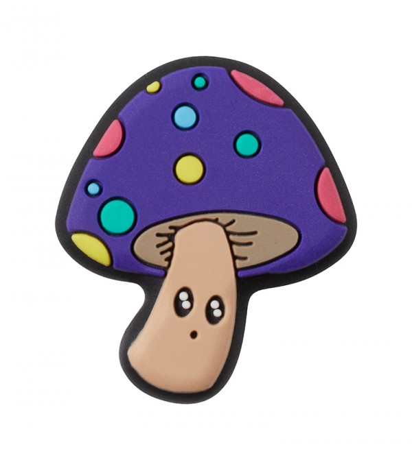 Purple Mushroom Character Jibbitz