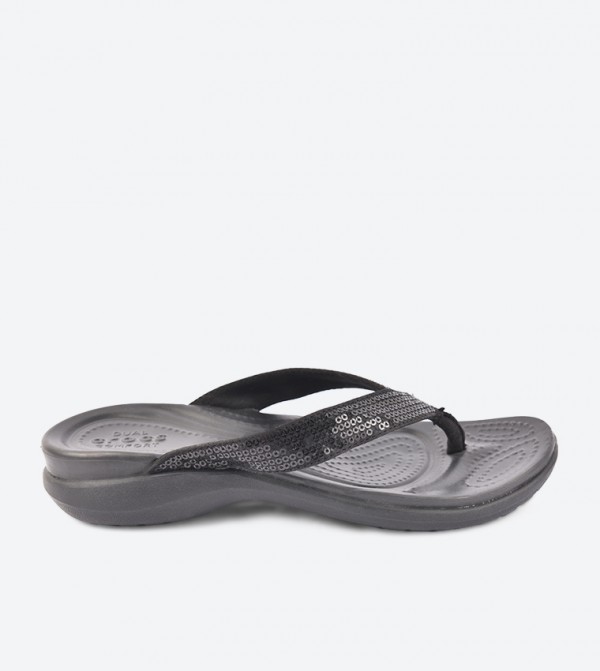 شبشب كروكس باللون الأسود