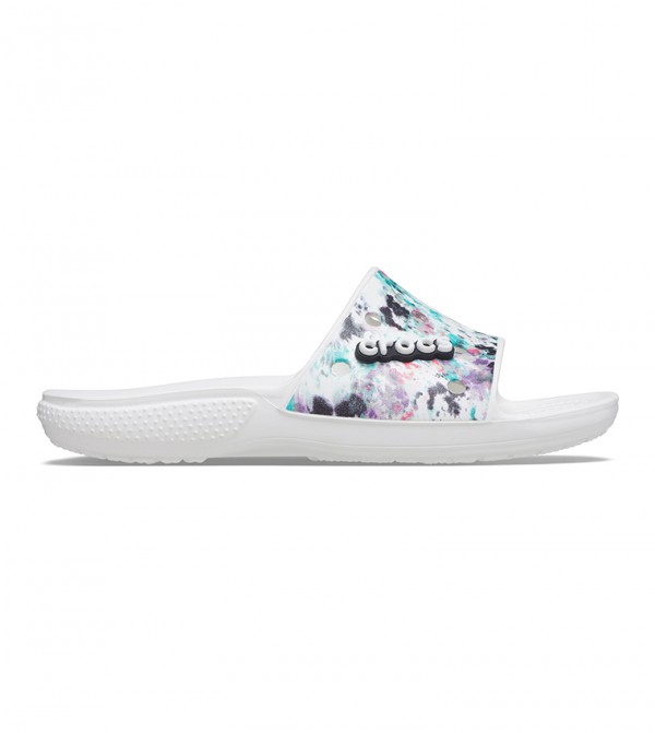 Classic Crocs TieDye Graphic Slide