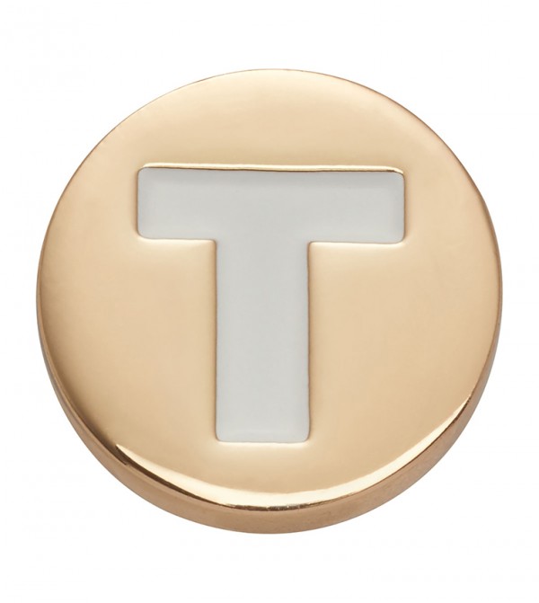Gold Letter T
