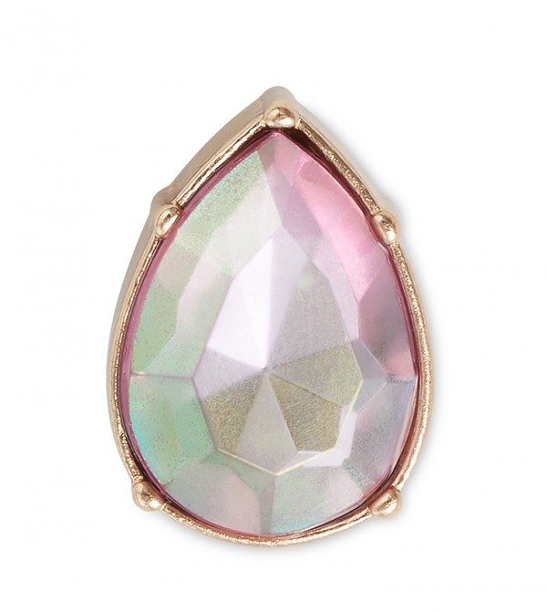 Pink Teardrop Gem