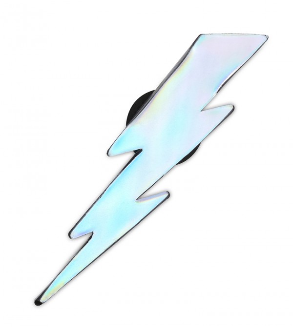 Iridescent Lightning Bolt