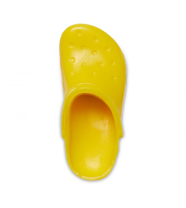 Girls yellow crocs online