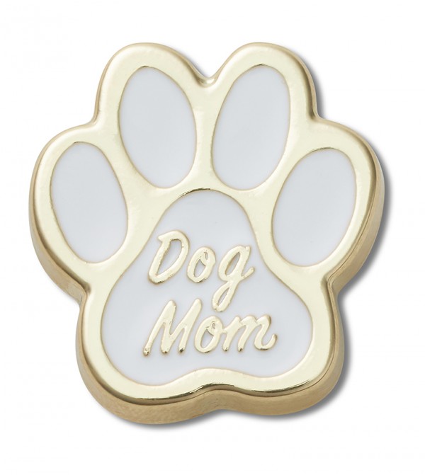Gold Dog Mom Paw