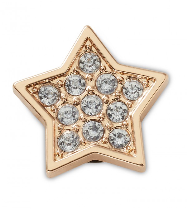 Tiny Gold Star with Diamonds