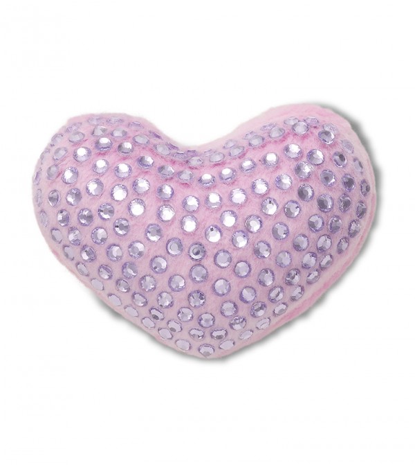 Plush Purple Gem Heart