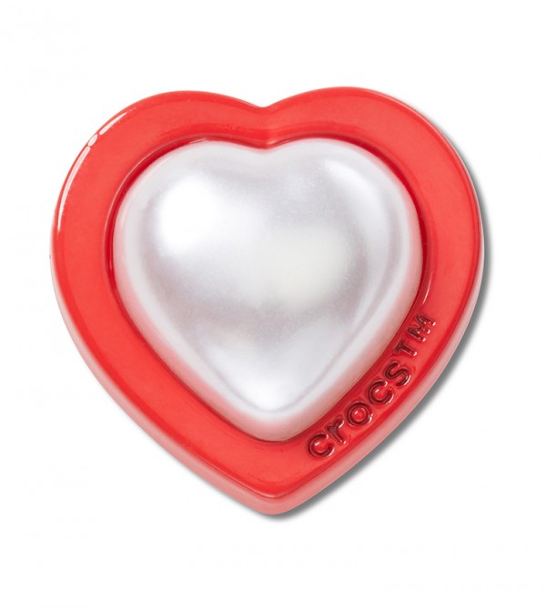 Red and Pearl Heart