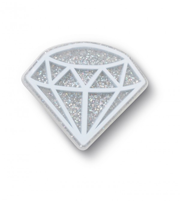 Blue Glitter Diamond