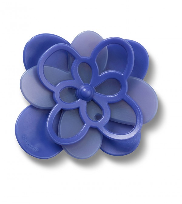Blooming Dark Blue Flower