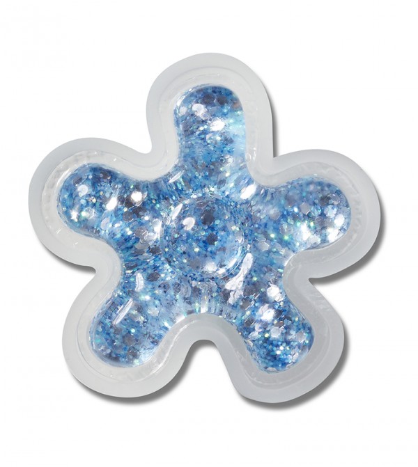 Blue Squish Filled Flower