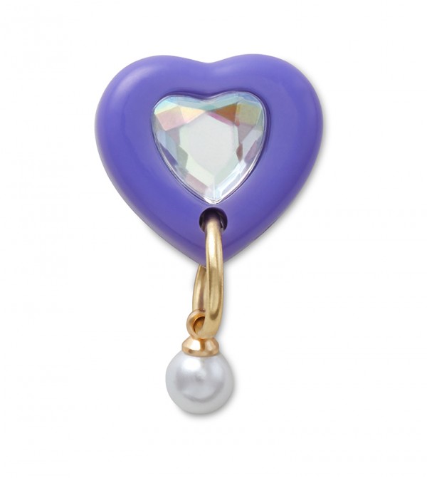 Purple Heart With Pearl