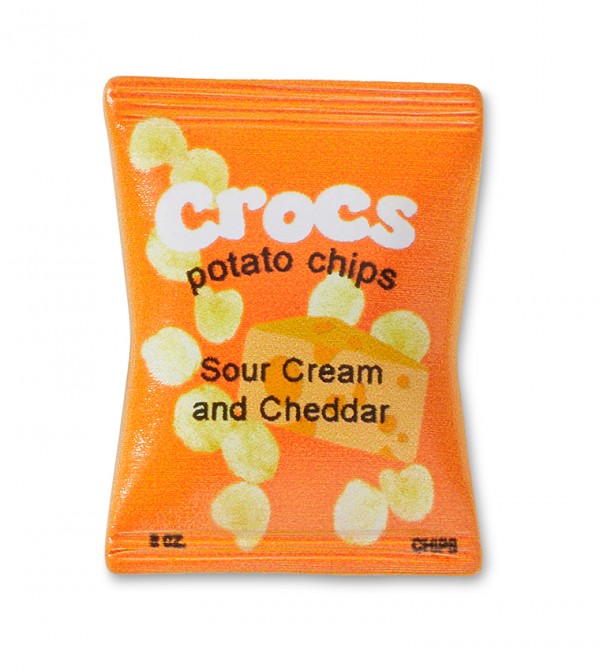 Orange Chip Bag