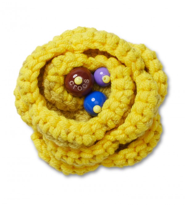 Yellow Crochet Floral