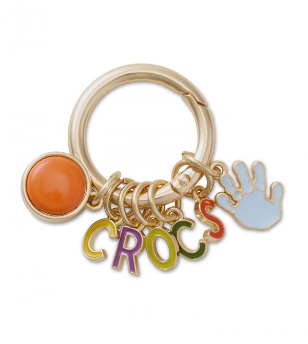 Crafted Crocs Ring Keychain