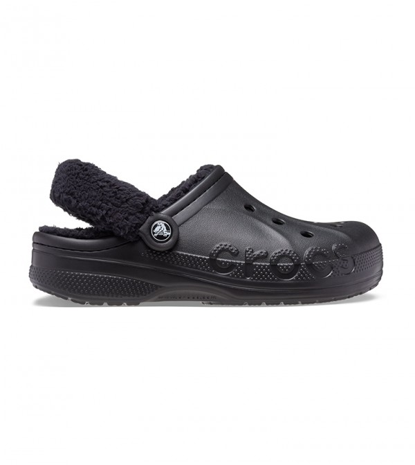 Baya Lined Fuzz Strap Clog