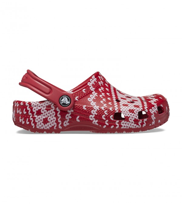 Kids' Classic Holiday Sweater Clog 