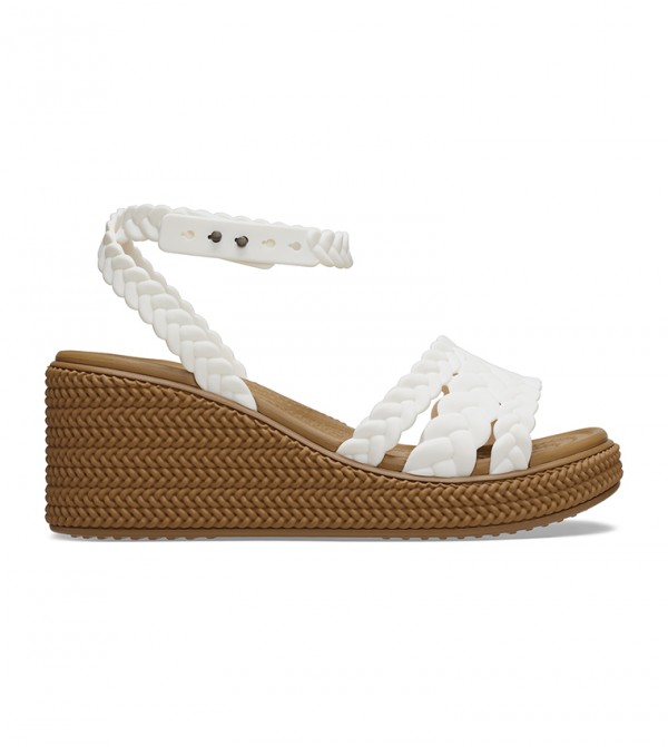 Brooklyn Woven Ankle Strap Wedge