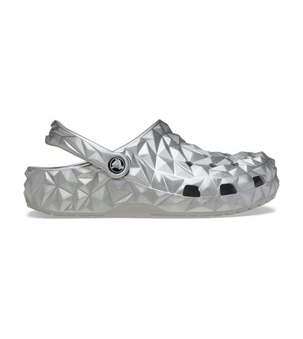 Classic Metallic Geometric Clog