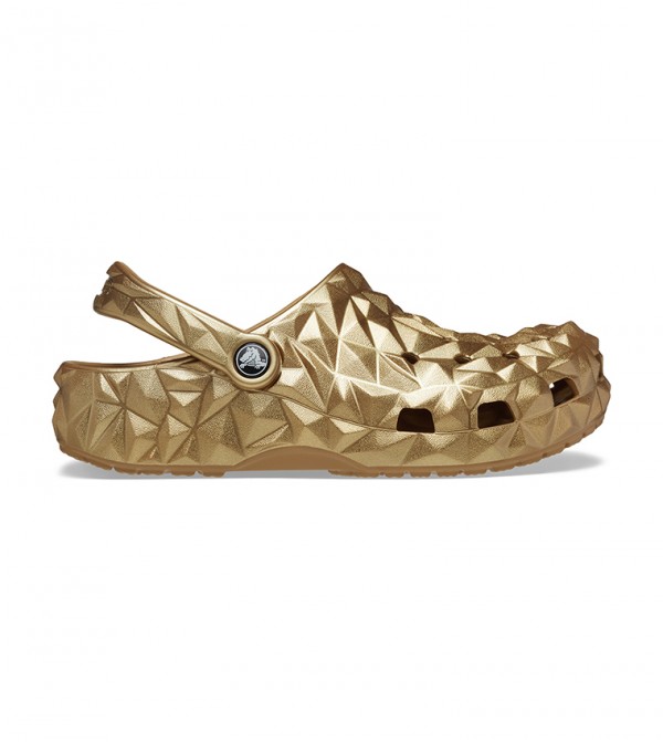 Classic Metallic Geometric Clog