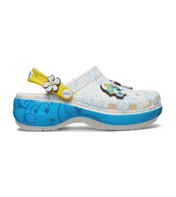 Smurfs Platform Clog