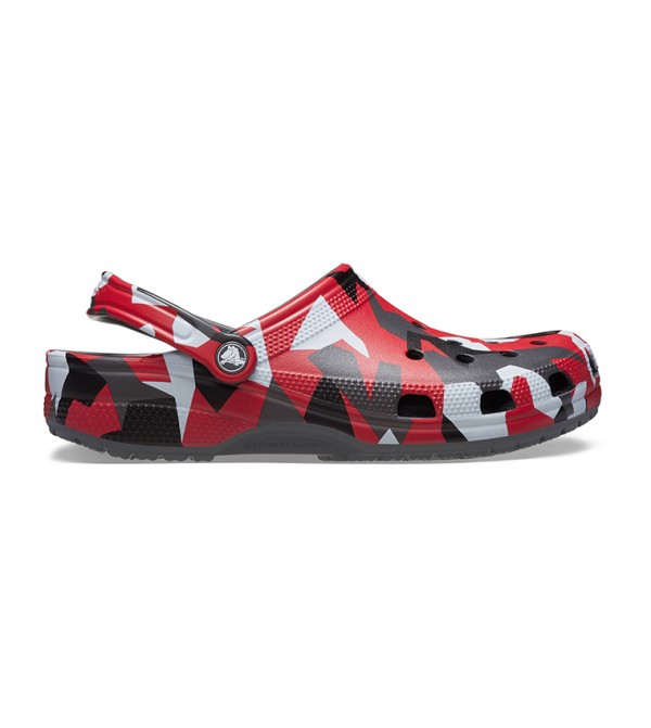 Geo Camo Clog