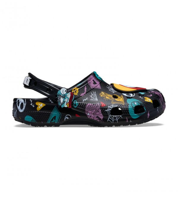 Disney Tim Burton's The Nightmare Before Christmas Jack and Sally Classic Clog