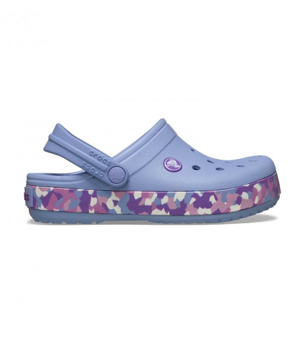 Kids' Crocband Glow Confetti Band Clog