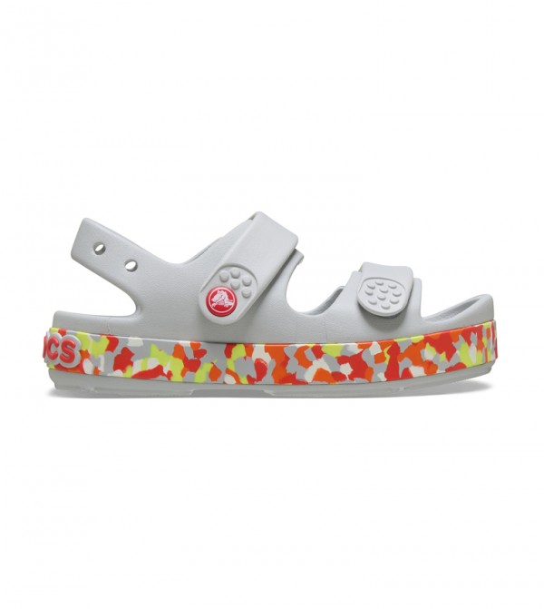 Kids' Crocband Cruiser Glow Confetti Band Sandal