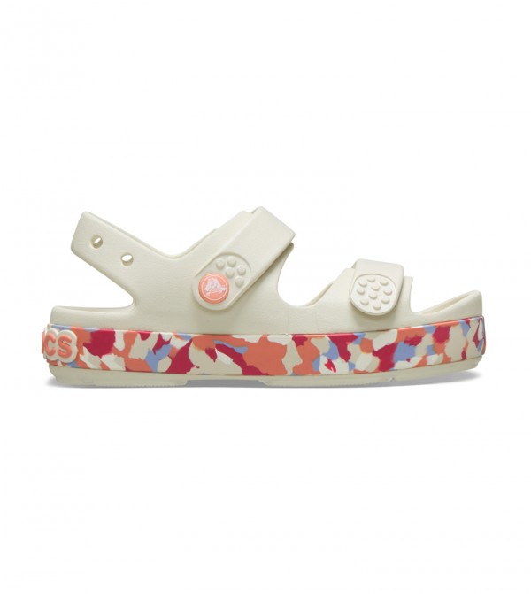 Kids' Crocband Cruiser Glow Confetti Band Sandal