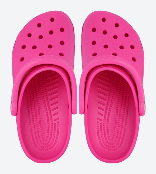 Magenta crocs best sale