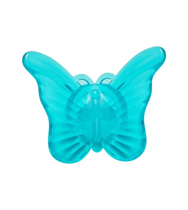 Blue 2025 butterfly jibbitz