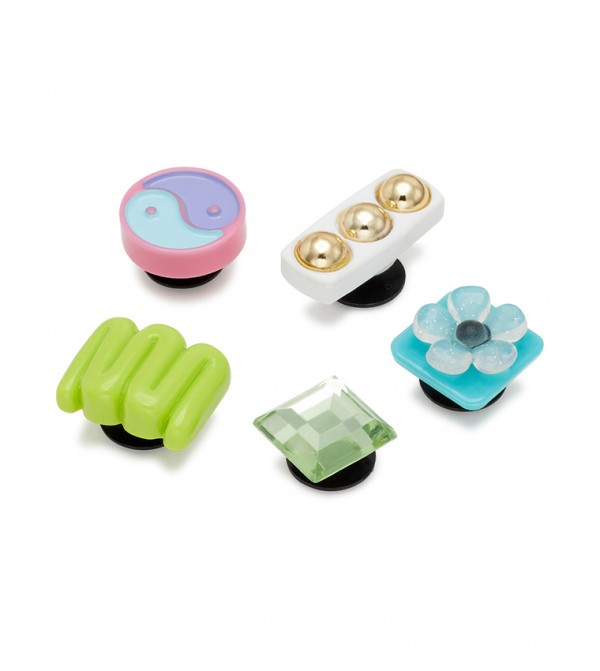 Pack of 5 Festival Resin Jibbitz