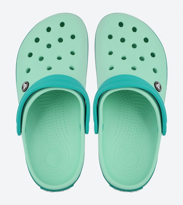 New mint crocs shop