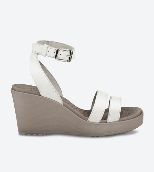 Leigh Wedge Sandals - Off White 11382-14G