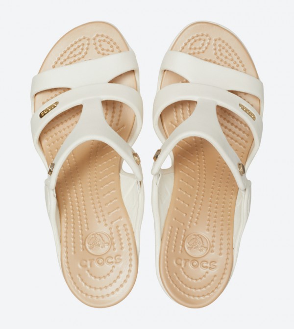 Crocs | Cyprus V Heel Open Back Sandals | 6TH STREET.COM