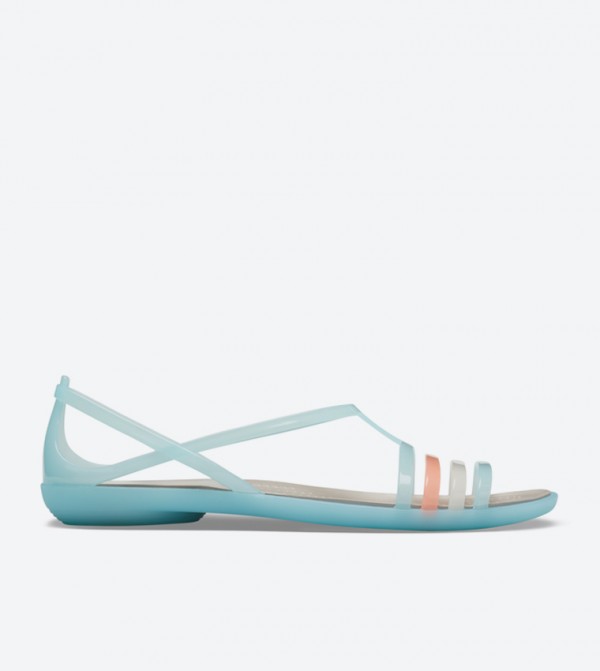 Isabella Multi Straps Round Toe Sandals - Blue 202465-4CW