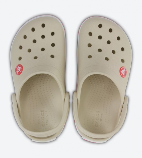 Crocs | Crocband Cutout Detail Round Toe Clogs | 6TH STREET.COM