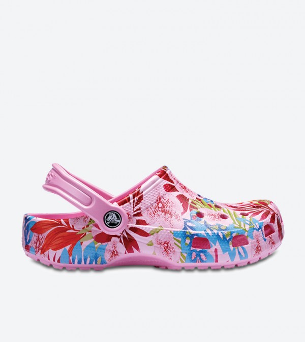 Classic Graphic Clog - Pink 204612-6BX