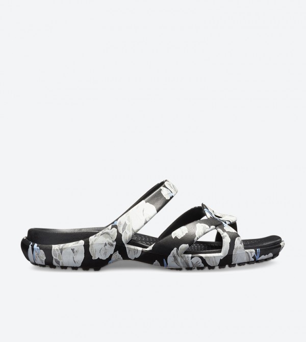 Meleen Twist Graphic Sandals - Black 204703-6OS